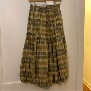 Krista Larson silk skirt